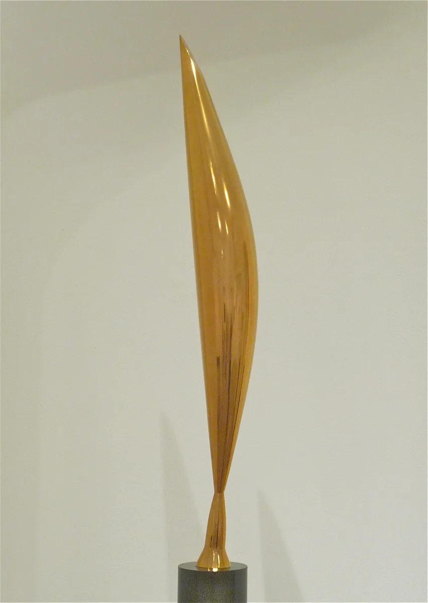 Bird in Space, 1928 (polished bronze) — the sculpture US customs tried to tax as a lump of metal.