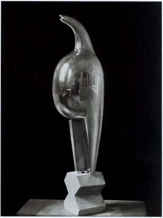 Măiastra, 1912 (bronze) — from the series of thirty bird sculptures made between 1910 and 1918.